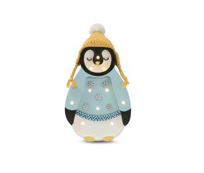 Baby Penguin Mini Blue Lamp