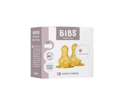 2 Tettarelle Lattice Biberon BIBS Flusso Medio