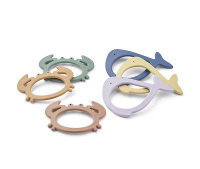 Juego de Buceo Calisto Sea Creature Set 6 Peppermint Multi Mix