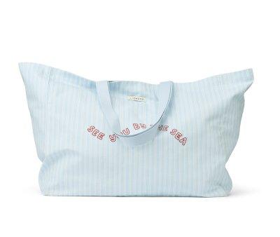 Maxi Totebag See You by The Sea / Stripe Pure Sky Bag