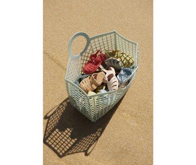 Bolso Playa Grande Bloom Basket Light Peppermint