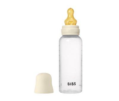 2 Biberons en Plastique BIBS Latex Ivory 270 ml