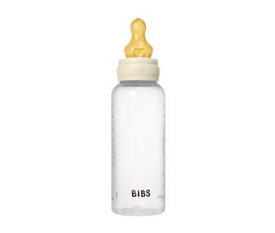 2 Biberons en Plastique BIBS Latex Ivory 270 ml