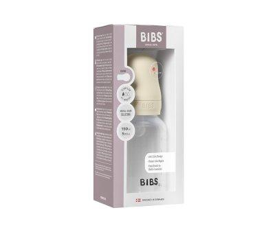 Biberon en Plastique BIBS Silicone Ivory 150 ml