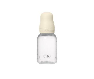 2 Biberons en Plastique BIBS Silicone Ivory 150 ml