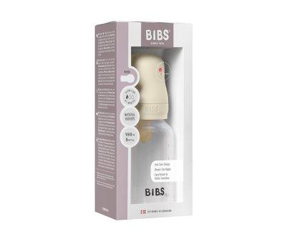 Biberon en Plastique BIBS Latex Ivory 150 ml