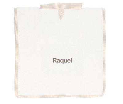 Poncho Personalizzabile Dorset Beige