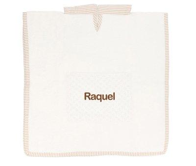 Poncho Personalizzabile Dorset Beige