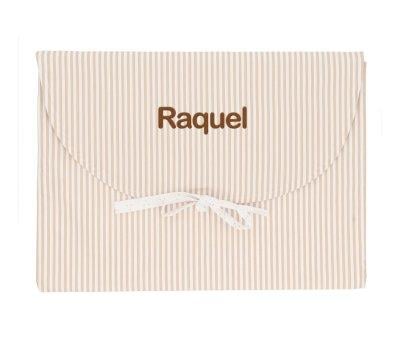 Bolsa Muda Dorset Beige Personalizable