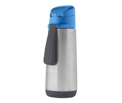 Thermal Bottle with Spout and Handle 500 ml Blue Slate