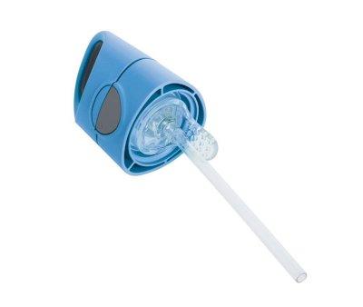 Botella de Tritn con Pajita 450 ml Blue Slate