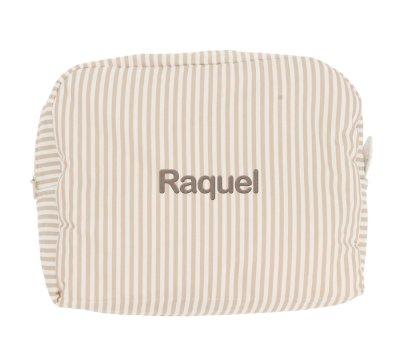 Neceser Grande Dorset Beige Personalizable