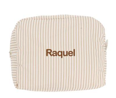 Neceser Grande Dorset Beige Personalizable