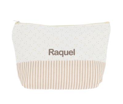 Beige Dorset Children's Toiletry Bag Personalised