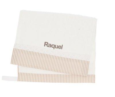 Toalla Guardera Dorset Beige Personalizable
