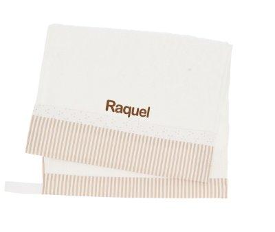 Toalla Guardera Dorset Beige Personalizable