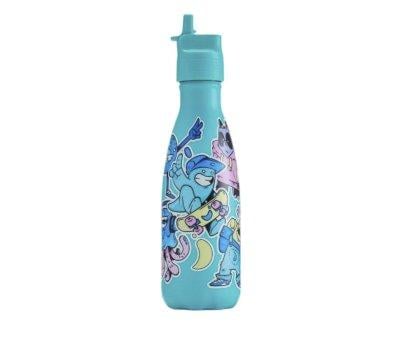 Botella Acero Inoxidable Kids Crew Azul 350 ml