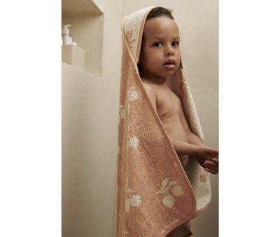 Baby Bath Cape Alba New Peach / Sea Shell Personalised