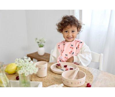 2 Waterproof Bibs Happy Fruits Cherry