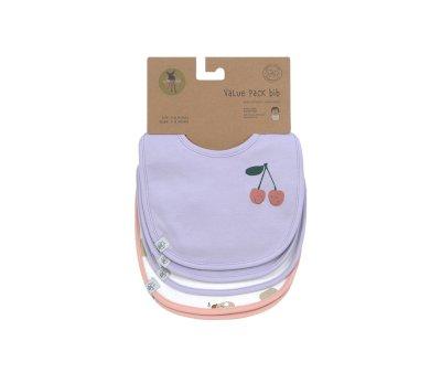 5-Pack Bibs Happy Fruits Cherry