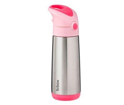 Thermal Bottle with Straw 500ml Flamingo Fizz