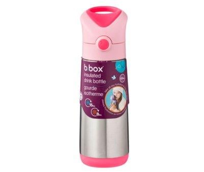 Thermal Bottle with Straw 500ml Flamingo Fizz