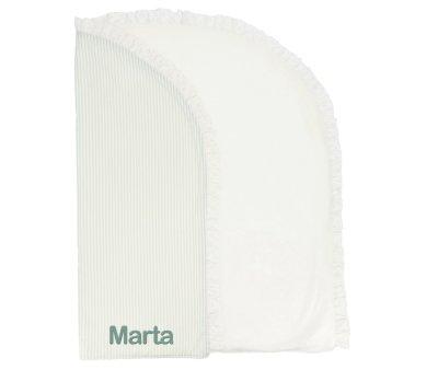 Manta Arrullo Dorset Verde Personalizable
