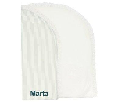 Manta Arrullo Dorset Verde Personalizable
