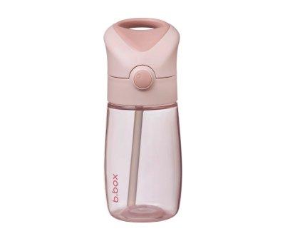 Garrafa Jr.  trmica com palhinha 380ml Blush Crush