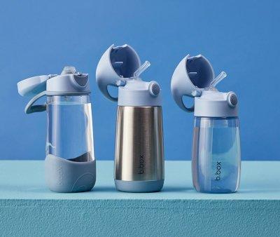 GarrafaJr.  trmica com palhinha 380ml Chill Out