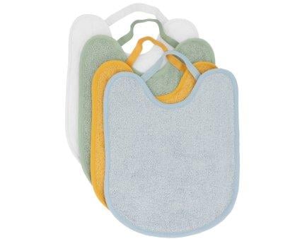 Pack de 4 Babetes Turco Blue/Mustard/Sage/Ivory