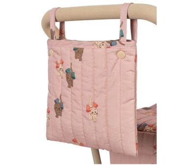 Carrozzina Bambole Minnie Bow Kitty Pink