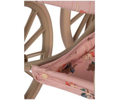 Carrozzina Bambole Minnie Bow Kitty Pink