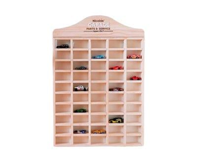 Espositore Legno Piccolo per Macchinine