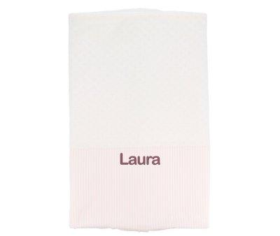 Manta Coralina Dorset Rosa Personalizable