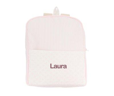 Personalised Pink Dorset Backpack
