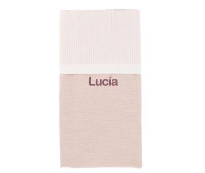 Manta Dorset Rosa Personalizable