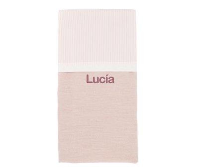 Manta Dorset Rosa Personalizable