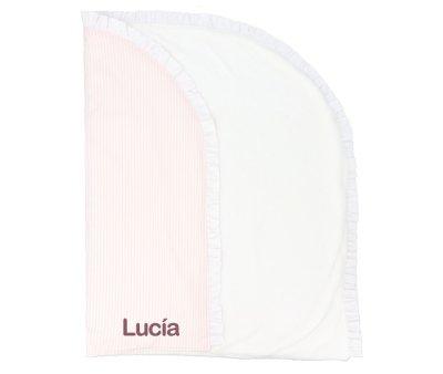 Manta Arrullo Dorset Rosa Personalizable