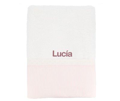 Toalla de Bao Dorset Rosa Personalizable