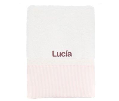 Toalla de Bao Dorset Rosa Personalizable