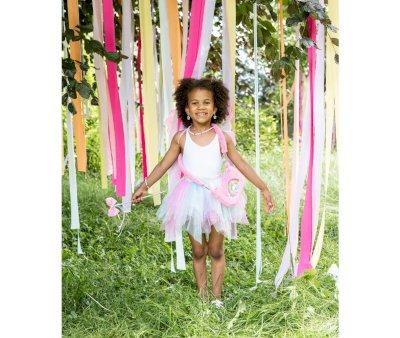 Vestito Think Mint Shiny Gonna e Ali Rosa Menta 4-6 anni