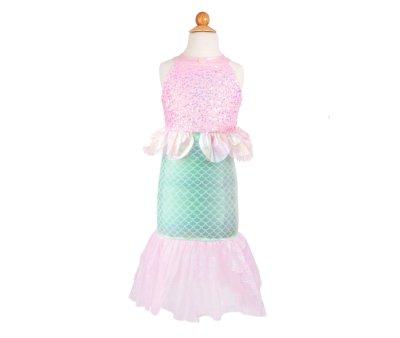 Costume de Sirne Misty Pink T. 5-6 ans