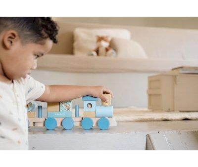 Personalised Stacking Train Forest Friends
