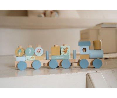 Personalised Stacking Train Forest Friends