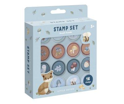 16 Forest Friends Stamps