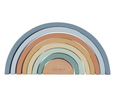 Stackable Wooden Rainbow Forest Friends FSC