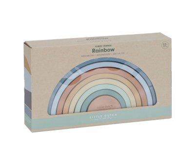 Stackable Wooden Rainbow Forest Friends FSC