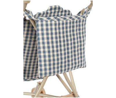Poussette pour Poupe Blue Check