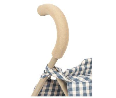 Poussette pour Poupe Blue Check